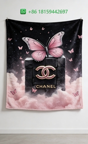 Chanel Throw Blankets